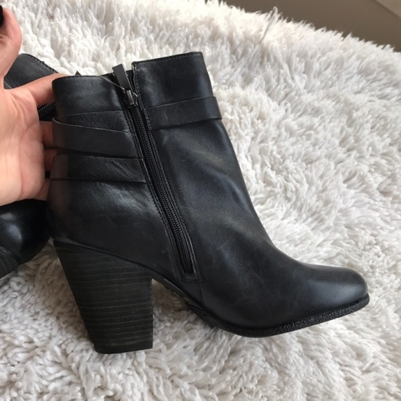 New Vince Camuto Harriet Bootie Black 9.5 Leather - Picture 4 of 8